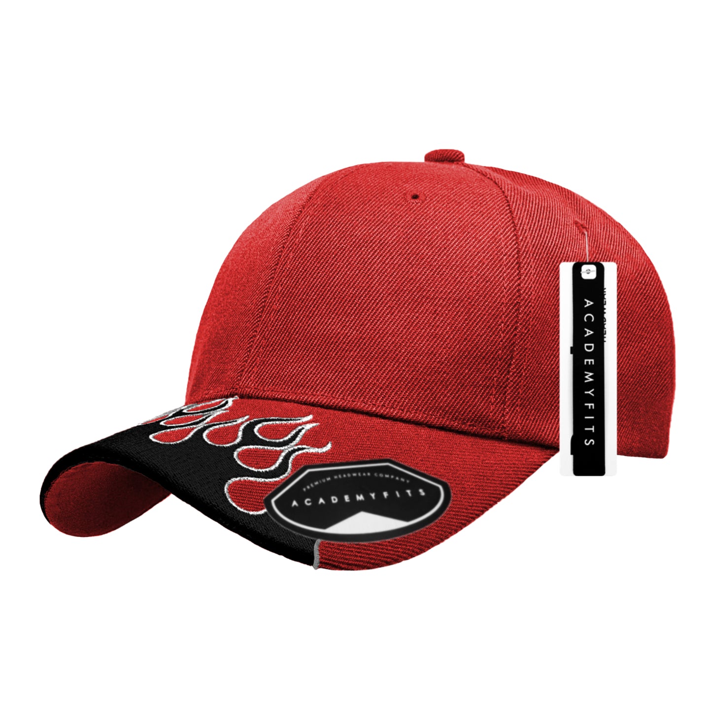 Flame Visor Baseball Cap #1041