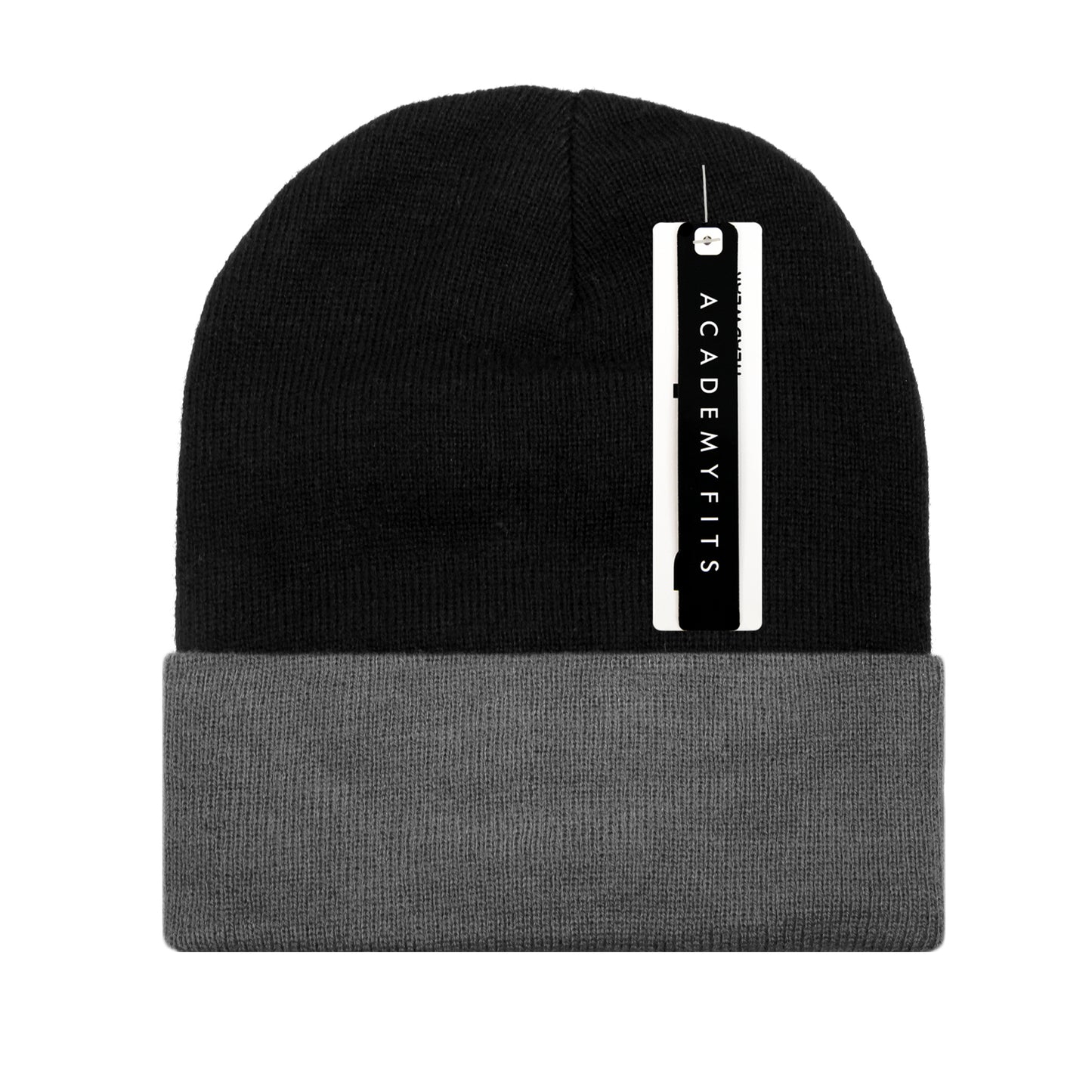 Cuffed Two Tone Beanie #6011T