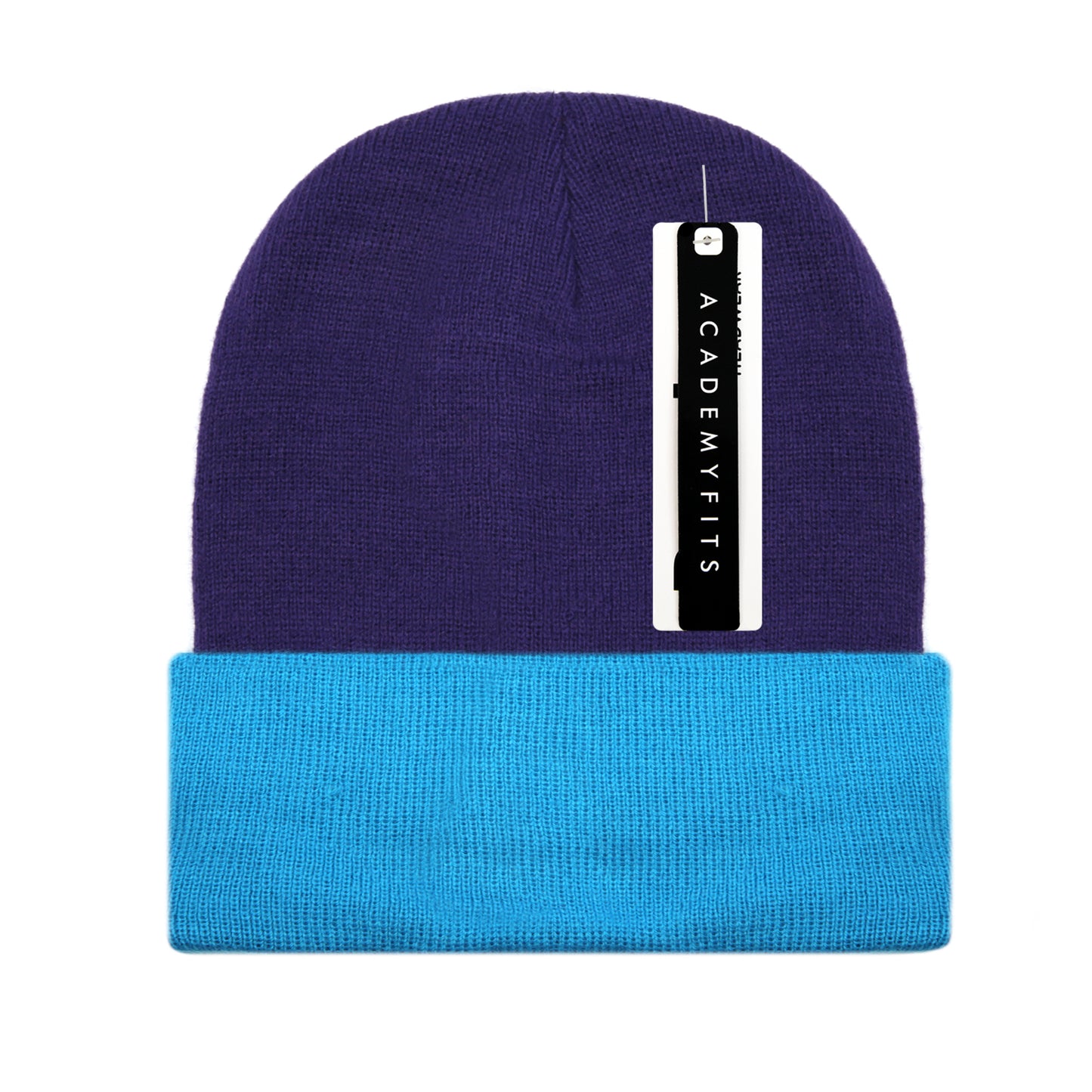Cuffed Two Tone Beanie #6011T