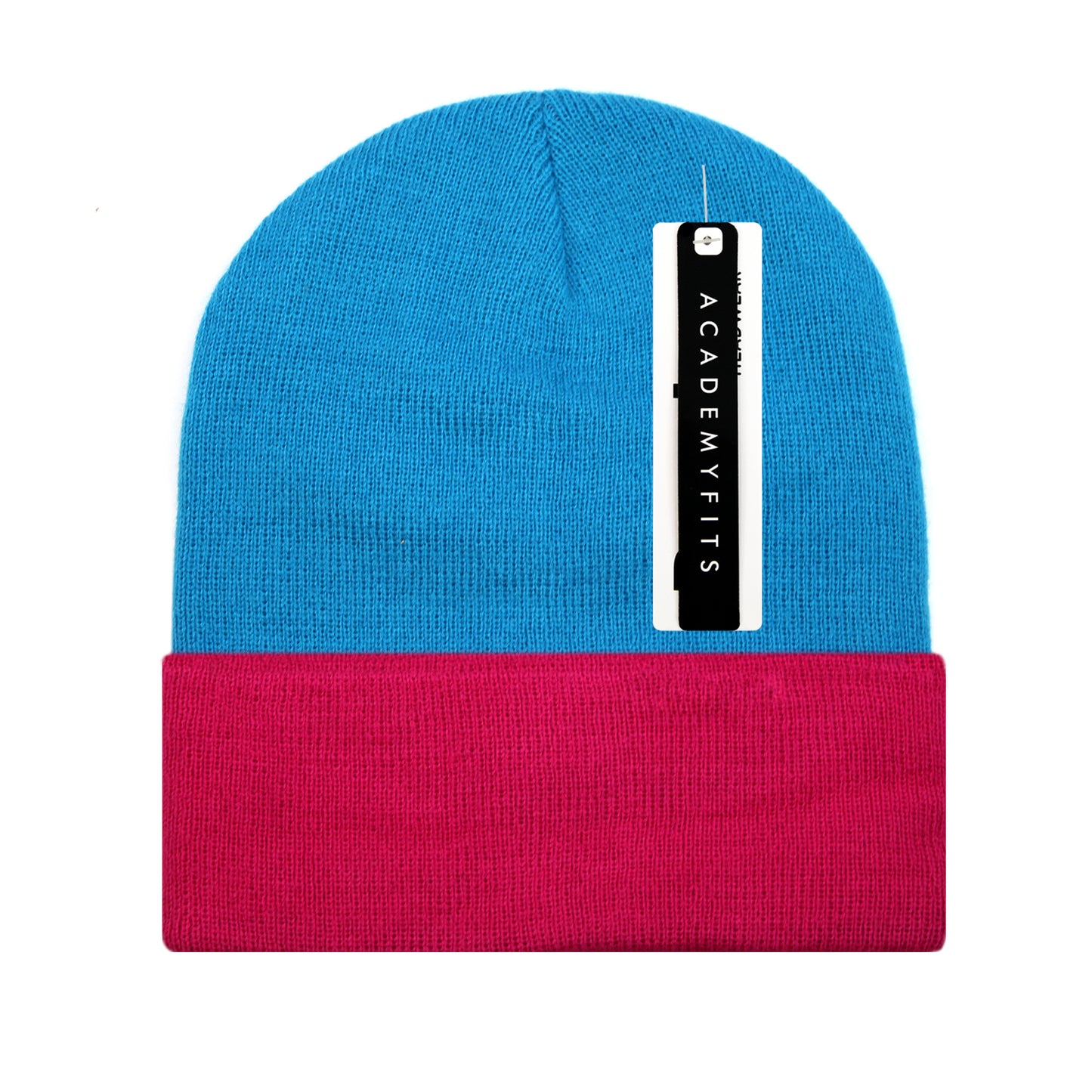 Cuffed Two Tone Beanie #6011T
