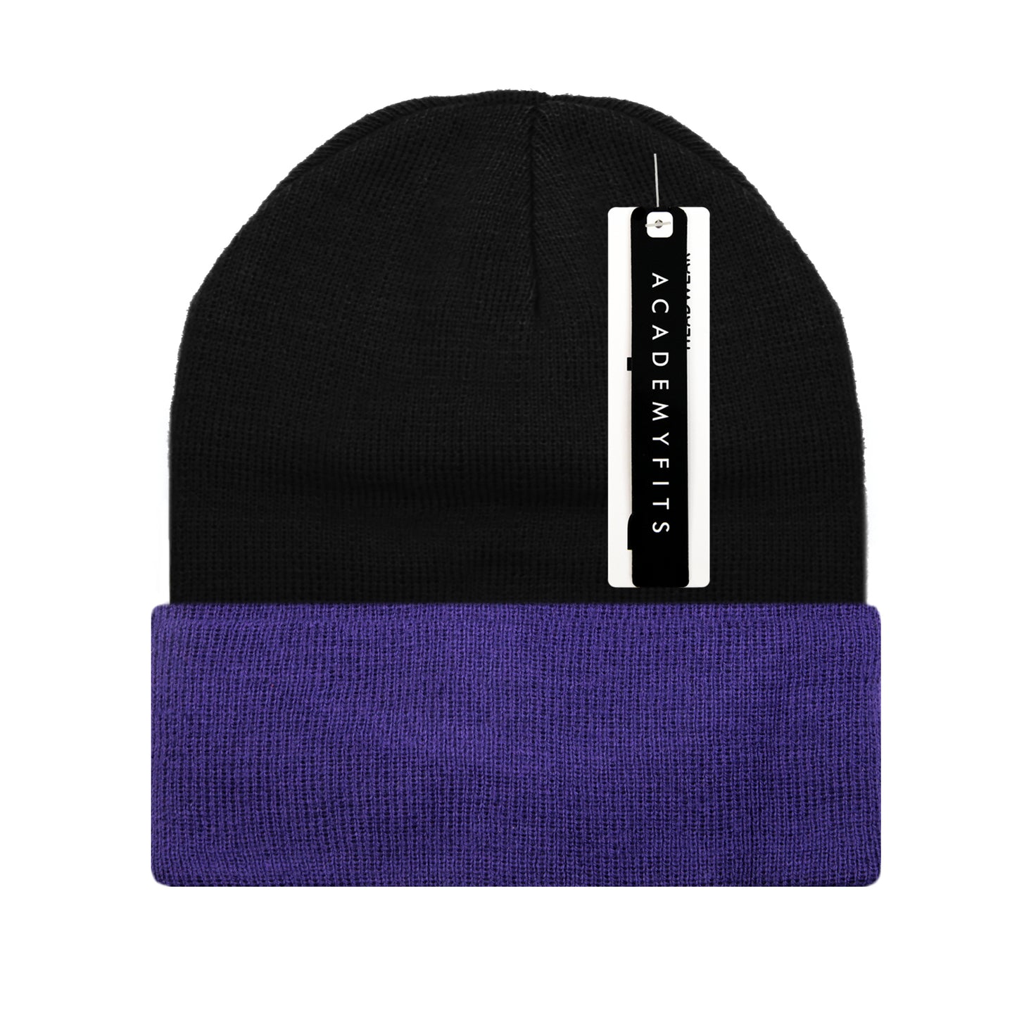 Cuffed Two Tone Beanie #6011T