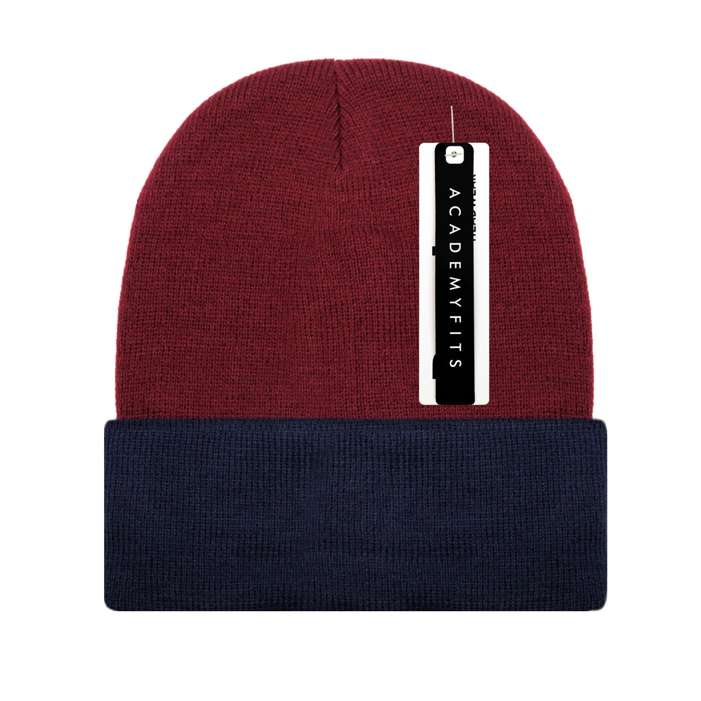 Cuffed Two Tone Beanie #6011T