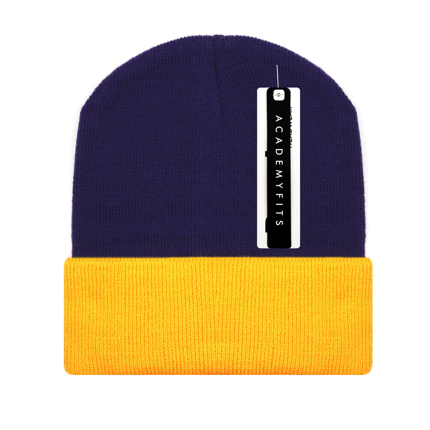 Cuffed Two Tone Beanie #6011T