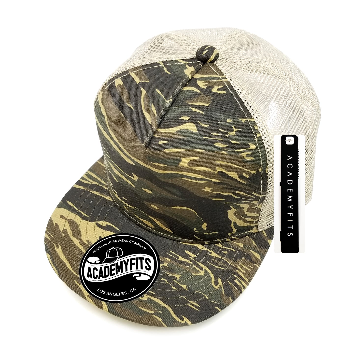 Camo Flat Cotton Trucker #2071C