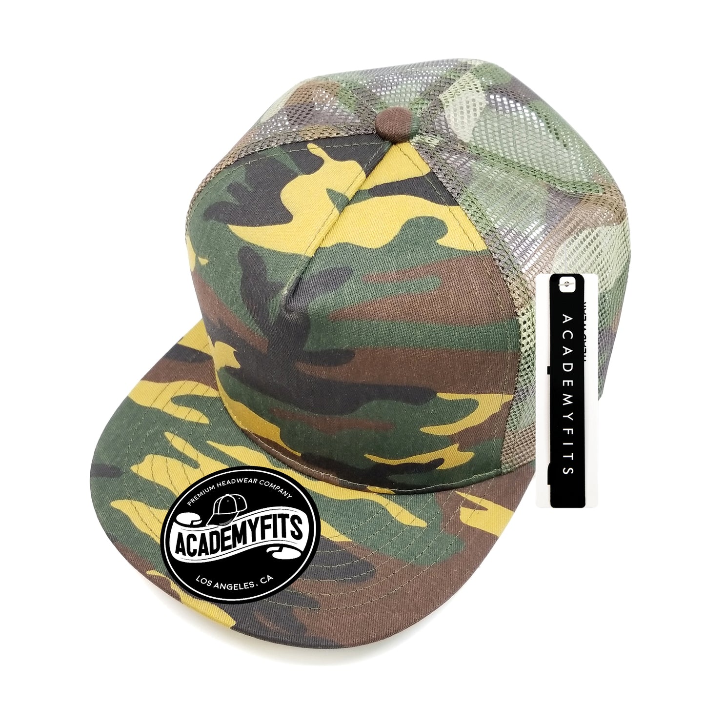 Camo Flat Cotton Trucker #2071C