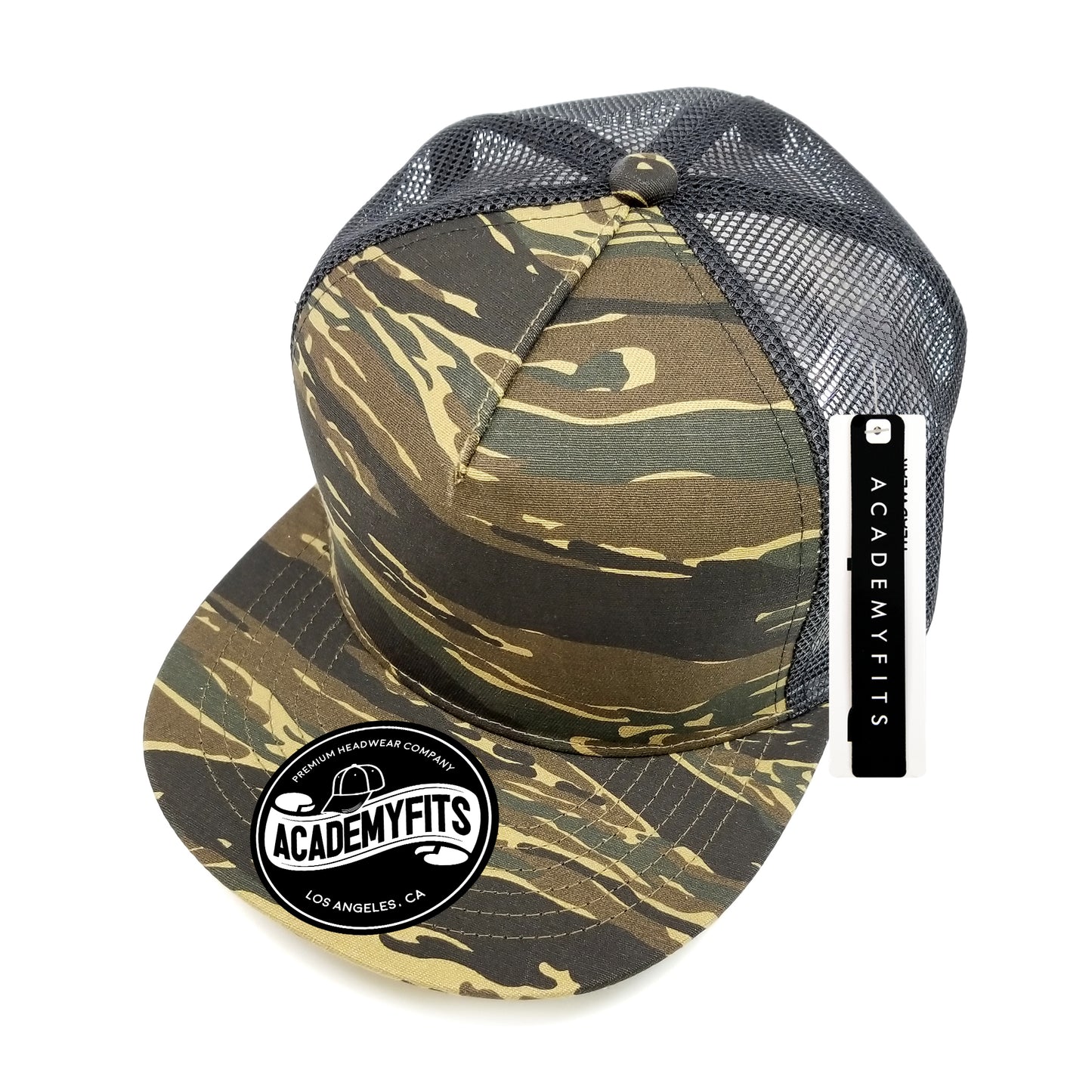 Camo Flat Cotton Trucker #2071C