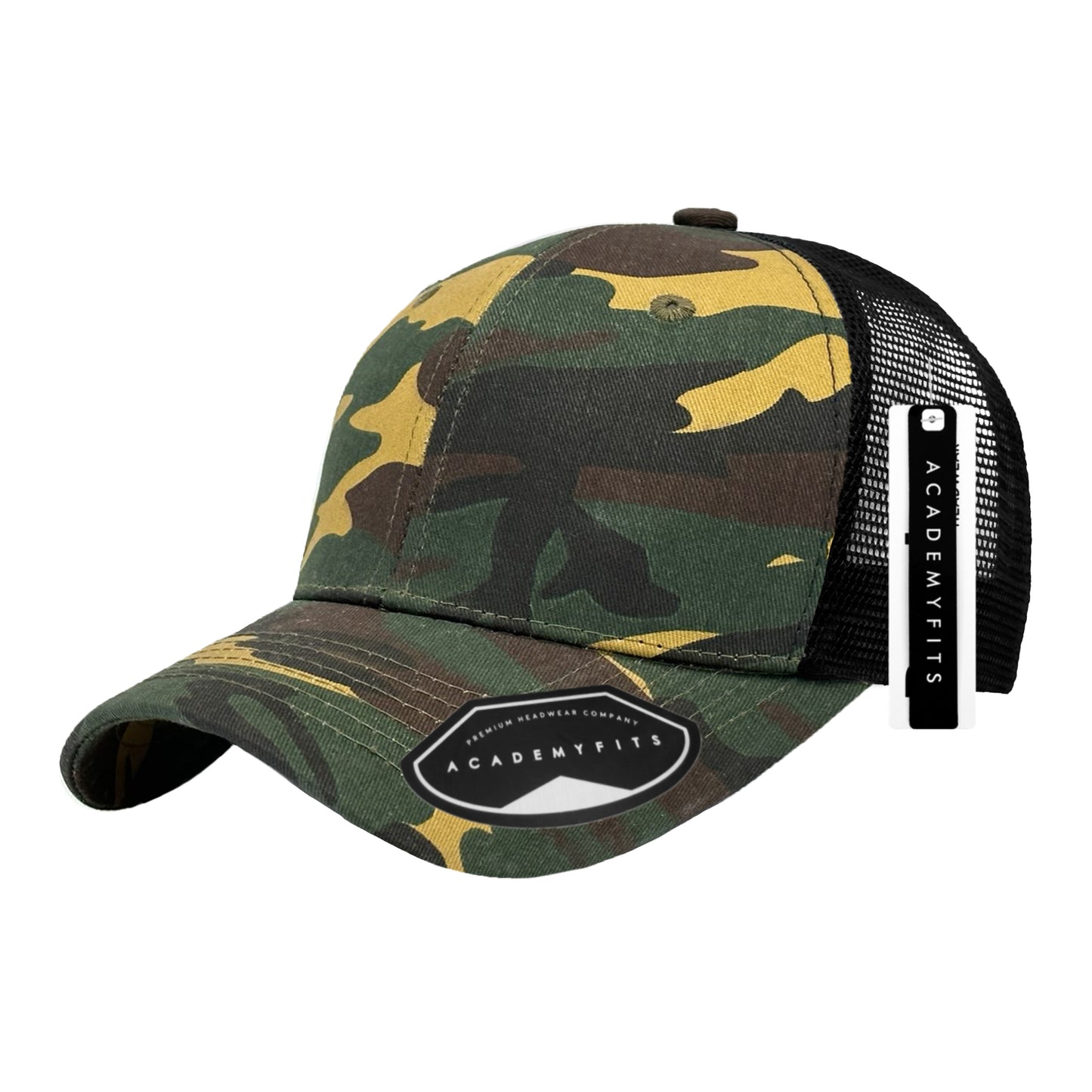 Camo Trucker Mesh Cap #2073C